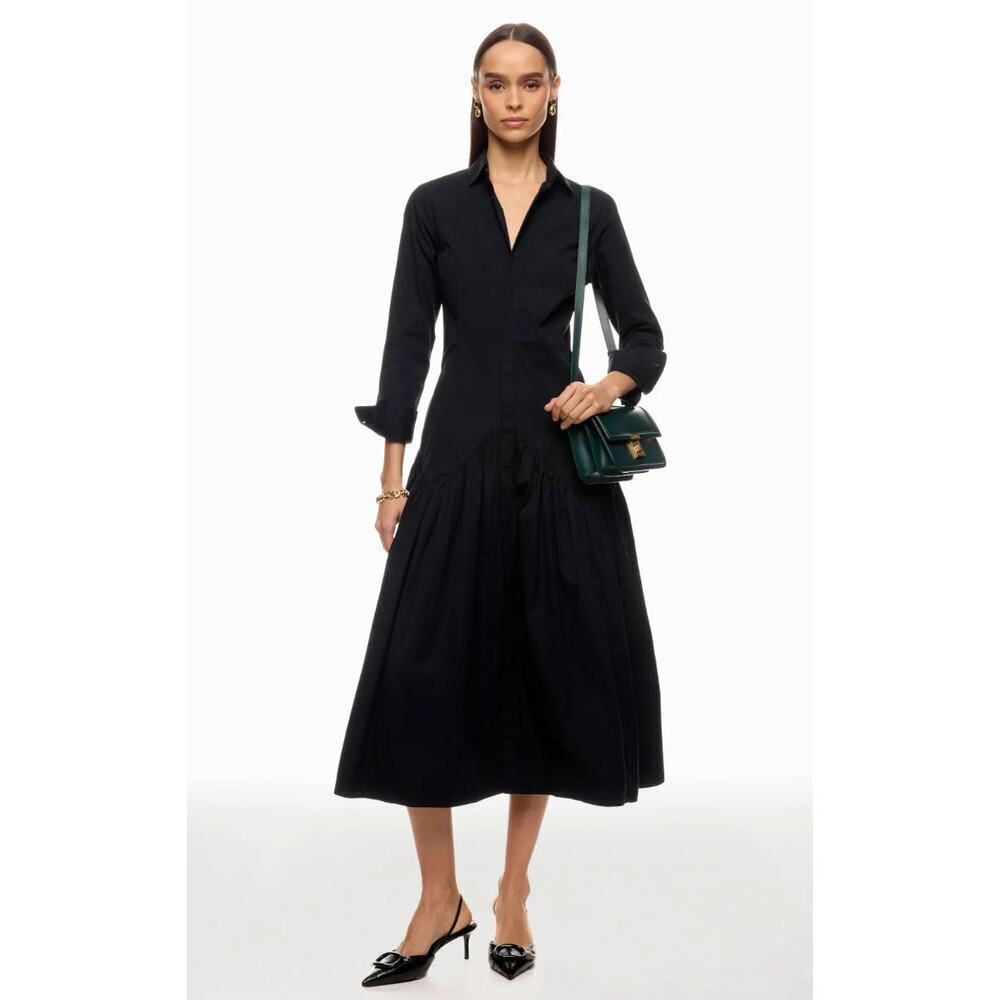 Polo Ralph Lauren Black Long Sleeve Day Dress
